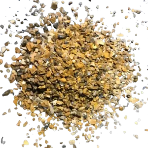 Brown chip gravel