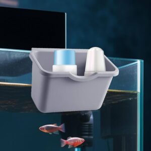 Aquarium Accessories Storage, Fish Tank Tool Holder - Aquarium Supplies, Aquarium Accessories Storage Box for Aquariums, Fish Tank Storage