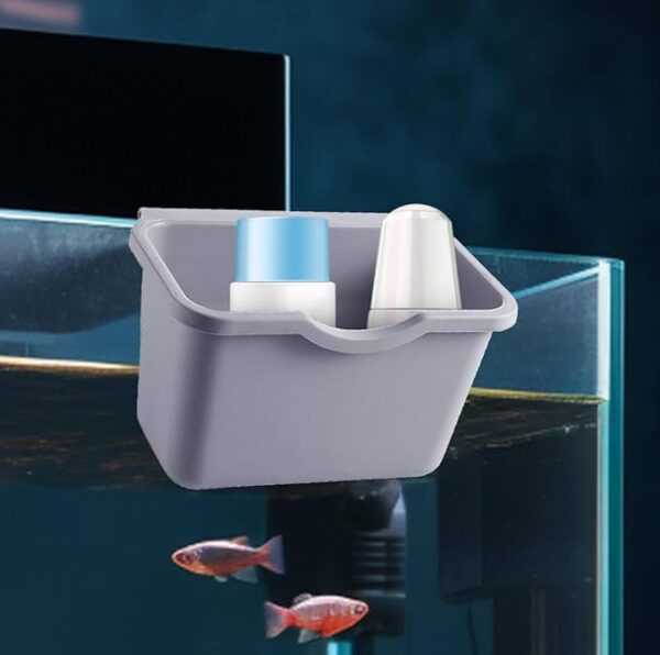 Aquarium Accessories Storage, Fish Tank Tool Holder - Aquarium Supplies, Aquarium Accessories Storage Box for Aquariums, Fish Tank Storage