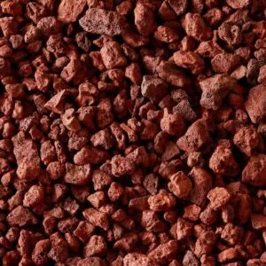 Red lava chips