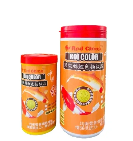 Red china koi color food