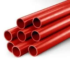 Red PVC Pipe 1M