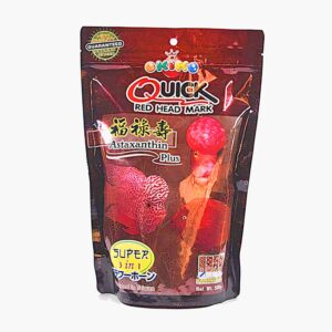 Okiko Quick Red Head Mark Flowerhorn Fish Food 100g