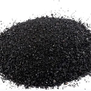 Black garnet sand