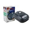SunSun air pumps provide reliable service at an economical cost. Efficient and easy-to-use, SunSun air pumps can handle the aeration needs of aquariums from 60 to 120 gallons. 4 outlets Super silent with multi-level muffler Special artificial rubber to keep a steady air flow output and pressure that can be adjusted freely Low power consumption 8.5-watts, 4.5 liters per minute