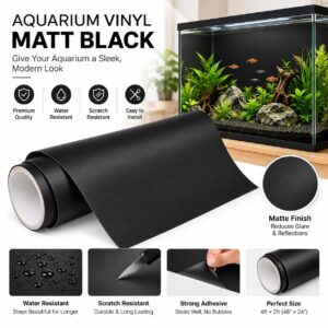 Aquarium Background Sticker (Black)