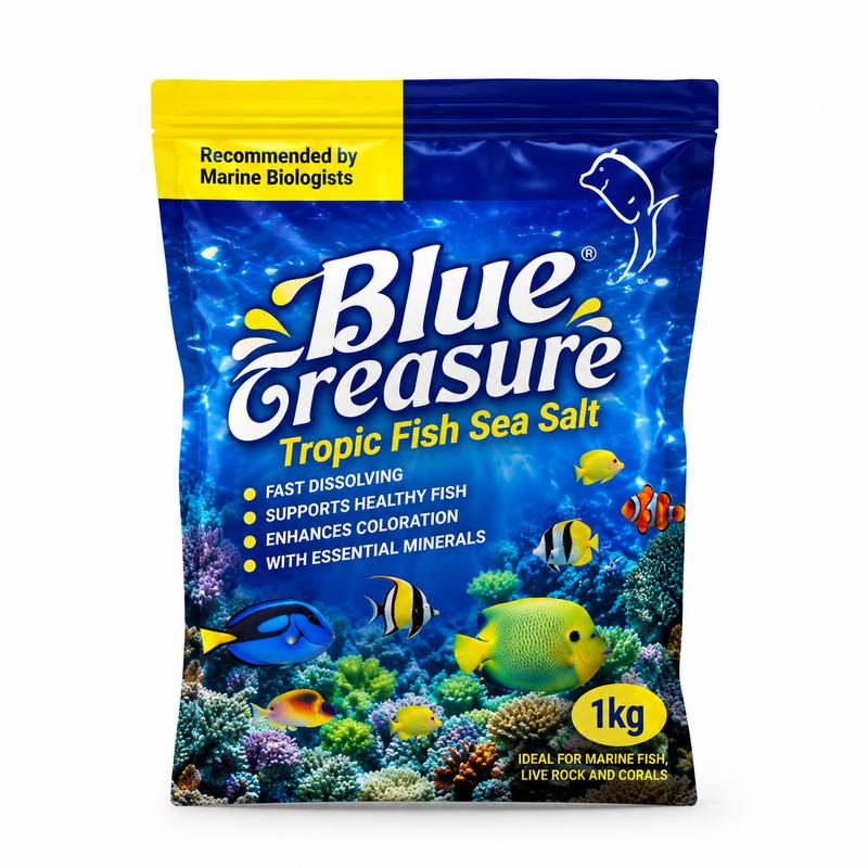 Blue Treasure Tropic Fish Sea Salt 1kg
